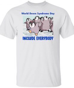 World Down Syndrome Day Include Everybody Vintage TShirt