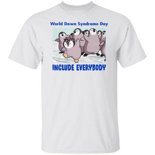 World Down Syndrome Day Include Everybody Vintage TShirt