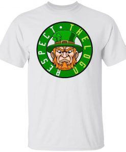 St Patrick’s Day – Respect The Logo Leprechaun Unisex TShirt