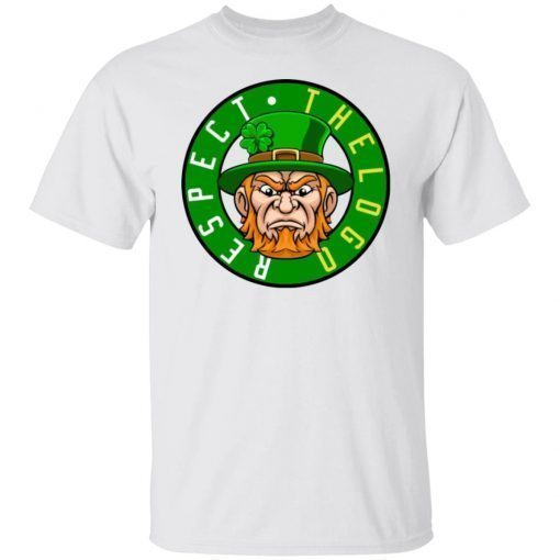 St Patrick’s Day – Respect The Logo Leprechaun Unisex TShirt