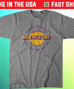 Showtime Los Angeles Basketball Vintage TShirt