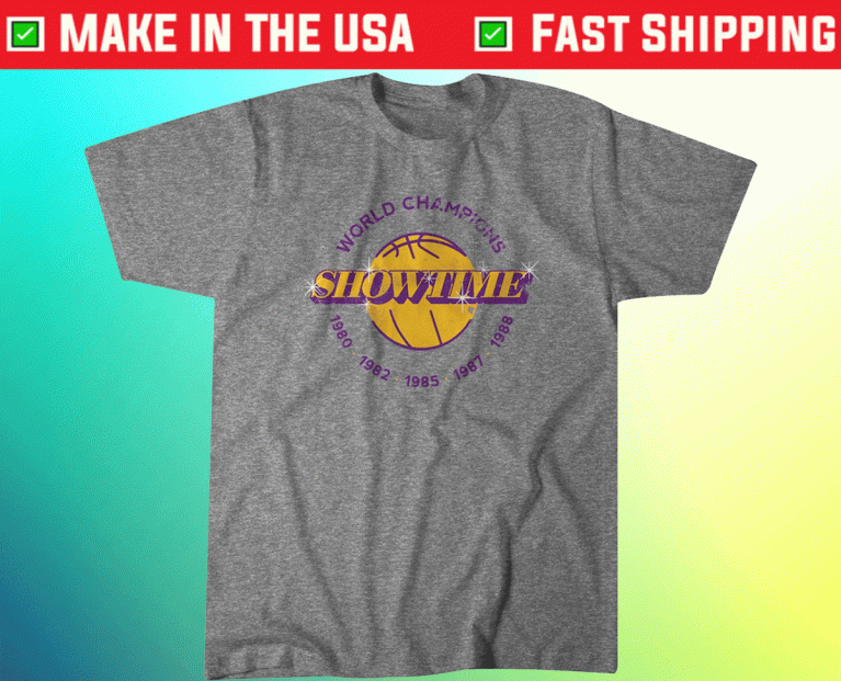 Showtime Los Angeles Basketball Vintage TShirt