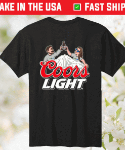 Coors x Pardon My Take Mountains Are Blue 2022 TShirt