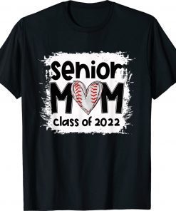 Baseball Senior Mom Class Of 2022 Baseball Mom Graduation Vintage TShirt