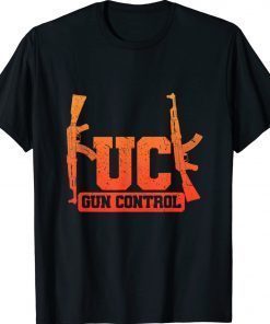 No Gun Control Gun Metal Trigger AK 47 Vintage TShirt