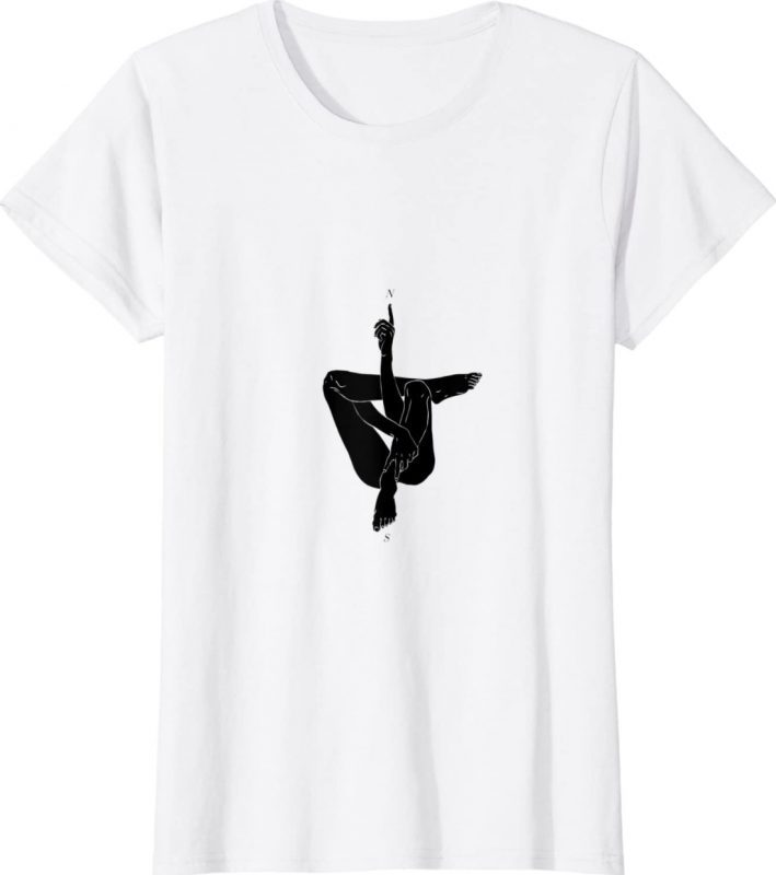 Feminine Compass Yoga Pose Yoni Yoga Retreat Kundalini Unisex TShirt