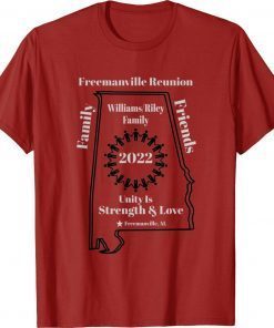 Freemanville Reunion Family Williams/Riley Vintage T-Shirt