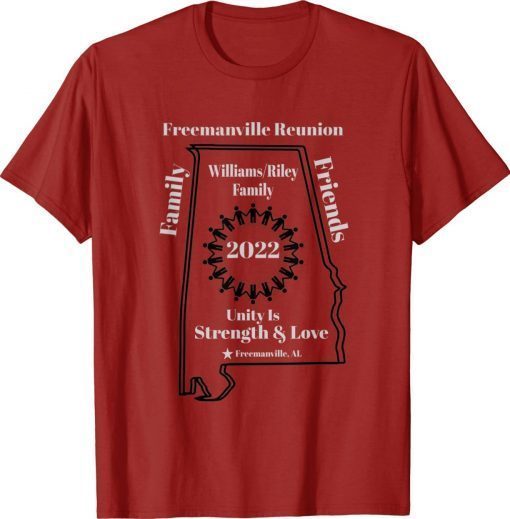 Freemanville Reunion Family Williams/Riley Vintage T-Shirt