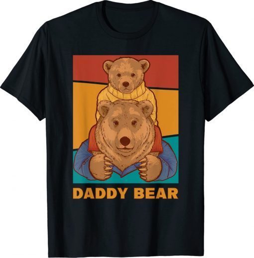 Daddy Bear Gift TShirt