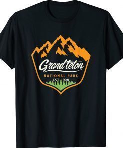 GRAND TETON NATIONAL PARK EST 1929 Vintage TShirt