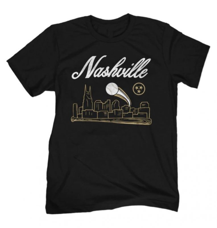 Nashville Baseball Vintage TShirt