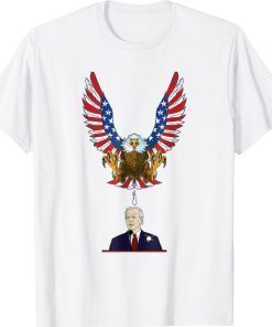 The Birds Don't Even Like Biden Bird Poop Vintage T-Shirt