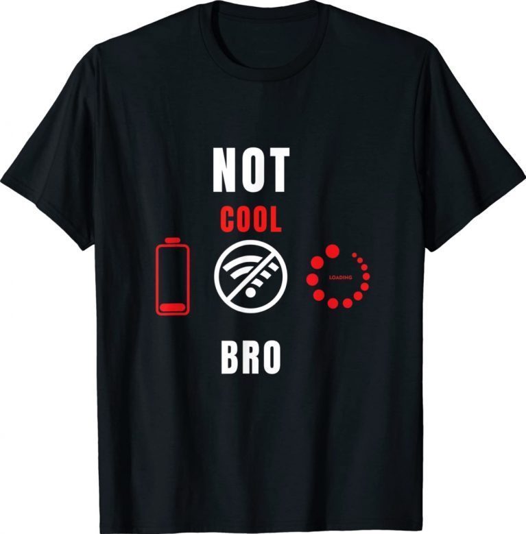 Funny Video Games Not Cool Bro Gamer Developers Electronics Vintage TShirt