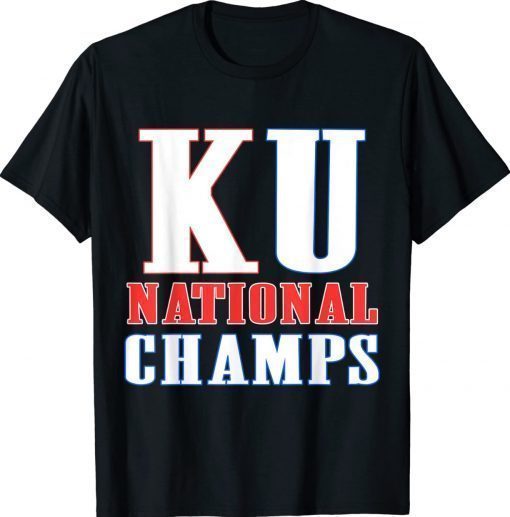 KU Champs Sport Championship National Vintage TShirt