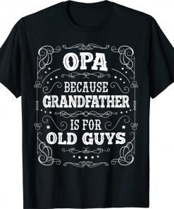 Opa from Grandchildren Father's Day Opa Gift TShirt
