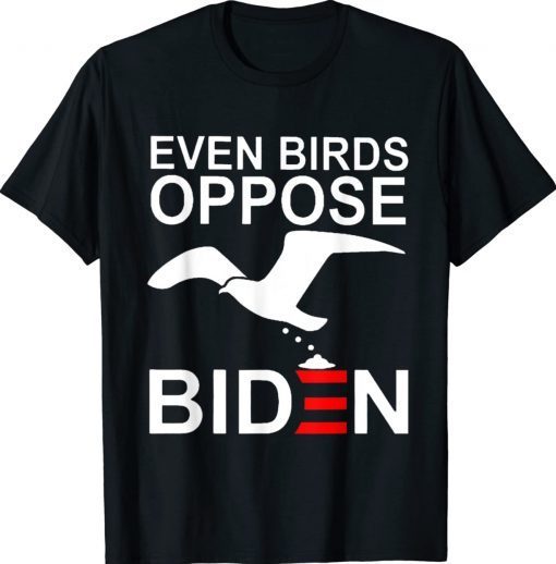 Even Birds Oppose Biden Vintage T-Shirt
