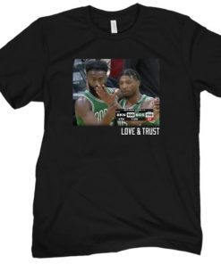 Vintage Boston Celtics Love & Trust TShirt