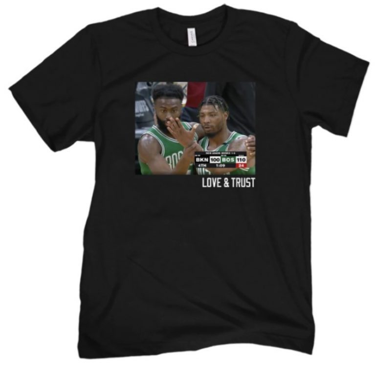 Vintage Boston Celtics Love & Trust TShirt