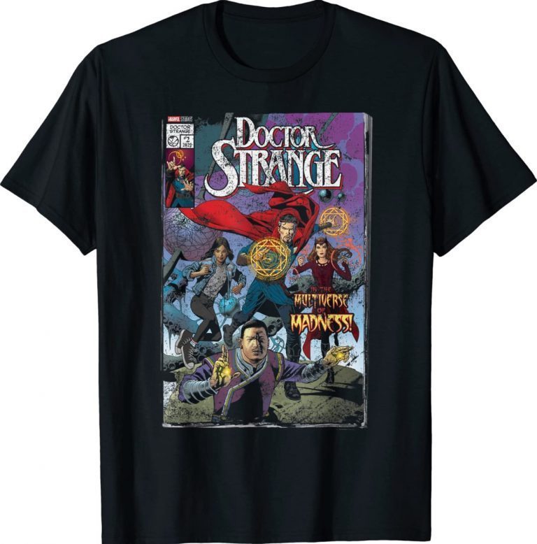 Marvel Doctor Strange In The Multiverse Of Madness Comic Vintage TShirt