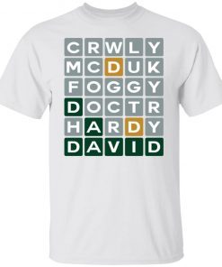 Crwly Mcduk Foggy Doctr Hardy David 2022 T-Shirt