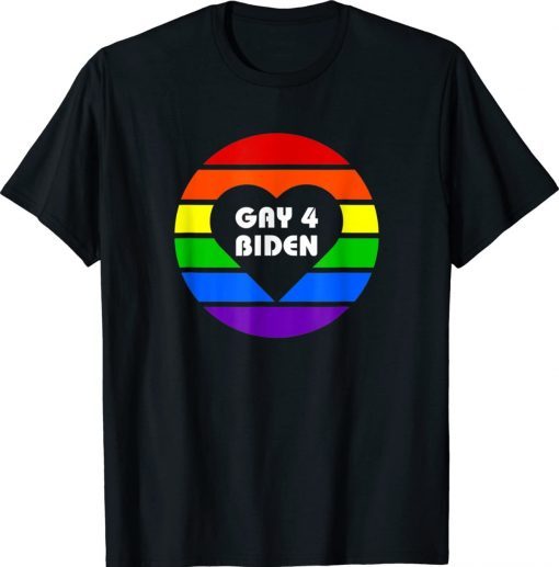 Gay for Biden Rainbow Flag LGBTQ Month LGBT Pride Parades 2022 Shirts