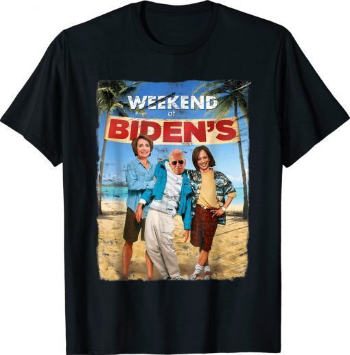 Vintage WEEKEND AT BIDEN'S T-Shirt