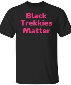 Black Trekkies Matter Vintage TShirt