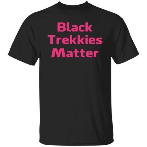 Black Trekkies Matter Vintage TShirt