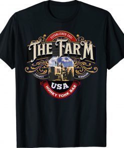 The Farm Liberty Missouri USA Live Music Bar Honky-tonk Gift Shirts