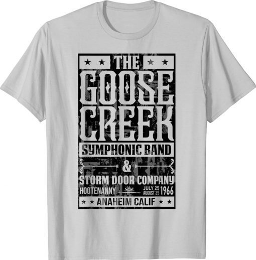 The Goose Creek Symphonic Band and Storm Door Company Vintage T-Shirt