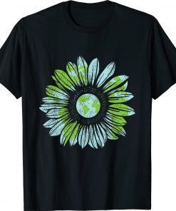 Earth Day Planet Anniversary Earth Day Sunflower Everyday 2022 Shirts