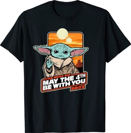 Vintage Star Wars Grogu May The 4th Be With You 2022 T-Shirt