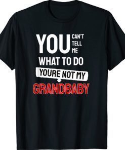 You can't tell me what to do you are not my Grandbaby Vintage TShirt