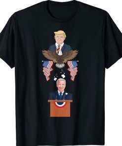 Biden Bird Poop From Trump American Bird Vintage TShirt