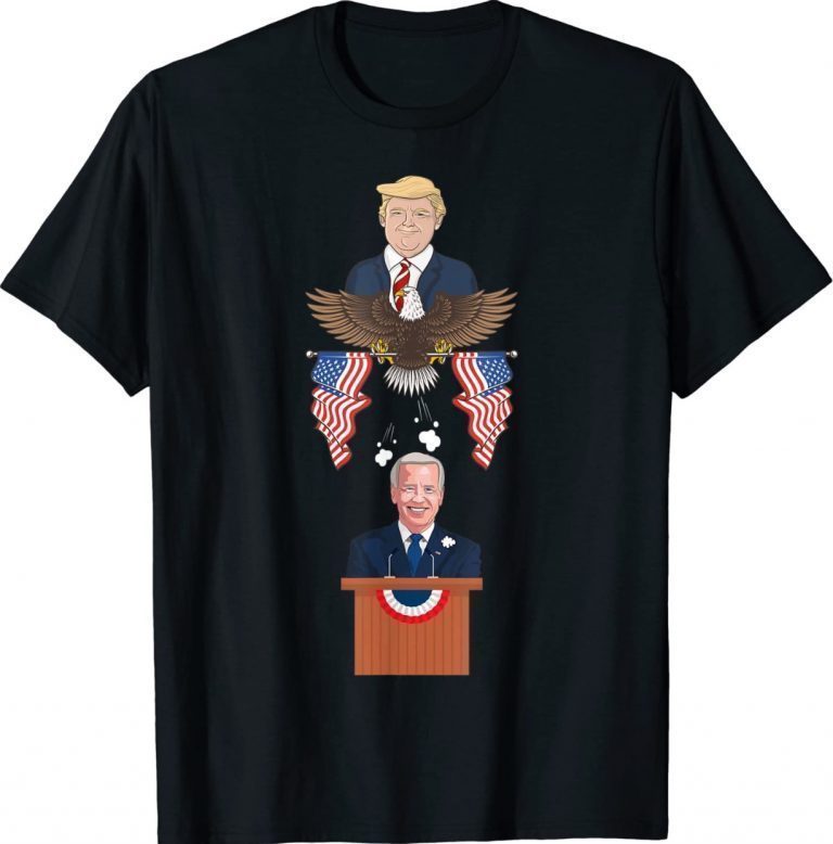 Biden Bird Poop From Trump American Bird Vintage TShirt