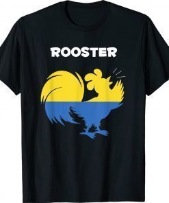 Ceramic Rooster Symbol Love And Resistance Of Ukrainians 2022 T-Shirt