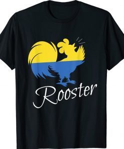 Symbol Love And Resistance Of Ukrainians Ceramic Rooster Vintage TShirt