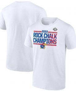 Official Kansas Jayhawks 2022 NCAA Basketball National Champions Bounce T-Shirt