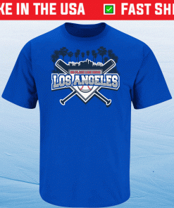 No Place Like Home Los Angeles Baseball Vintage T-Shirt