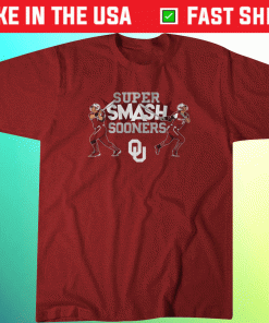 Oklahoma Softball Super Smash Sooners Vintage TShirt
