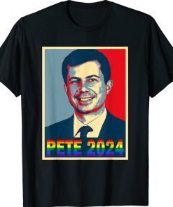 Pete Buttigieg LGBT 2024 Vintage TShirt