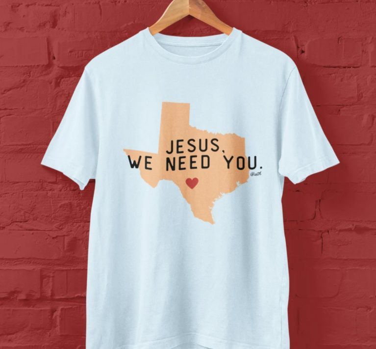 Jesus We Need You Uvalde Prayer 2022 TShirt