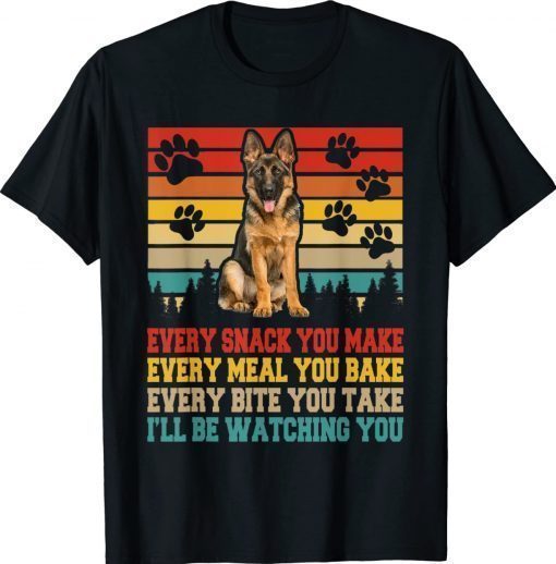 German Shepherd Dog Lover Funny TShirt