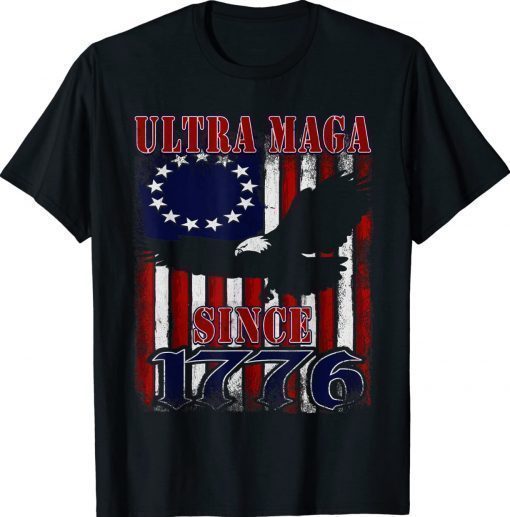 Ultra MAGA Anti Joe Biden 4th of July Vintage Shirts