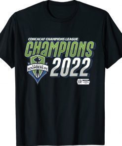 Vintage Seattle Sounders Champions Concacaf Champions League 2022 T-Shirt