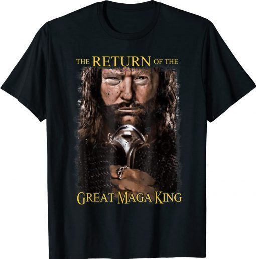 Ultra Maga The Return Of The Great Maga King Anti Joe Biden Tee Shirt