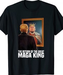 Ultra Maga The Return Of The Great Maga King Anti Joe Biden Vintage TShirt