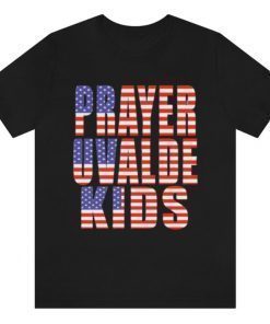 Pray For Uvalde Texas Kids US Flag Vintage TShirt