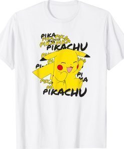 Pokémon Pikachu Cracks A Joke Laughing Vintage TShirt