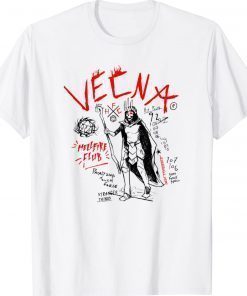 Official Stranger Things 4 Vecna Doodle Collage TShirt